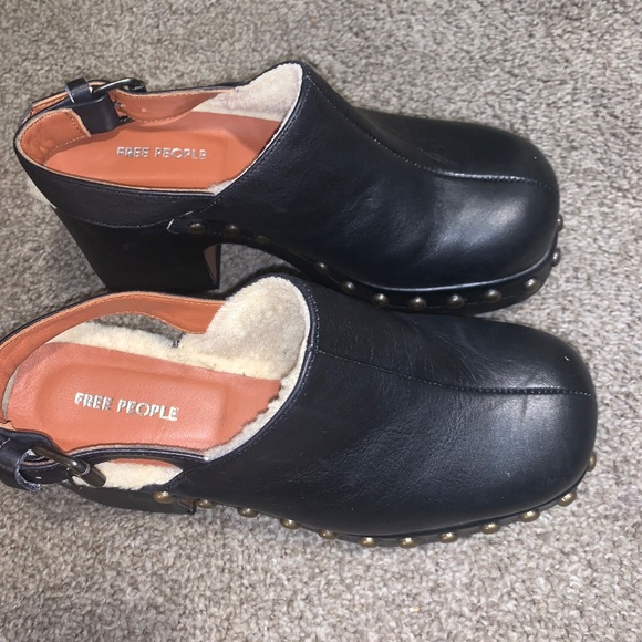 Autumn Studded Platform Clogs - Picture 4 of 4